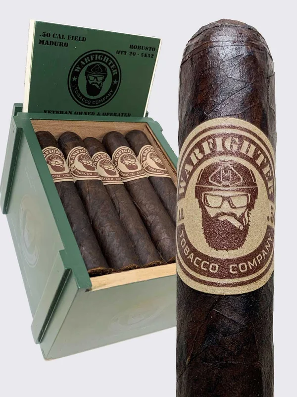 .50 Cal Field Maduro Cigar – Robusto